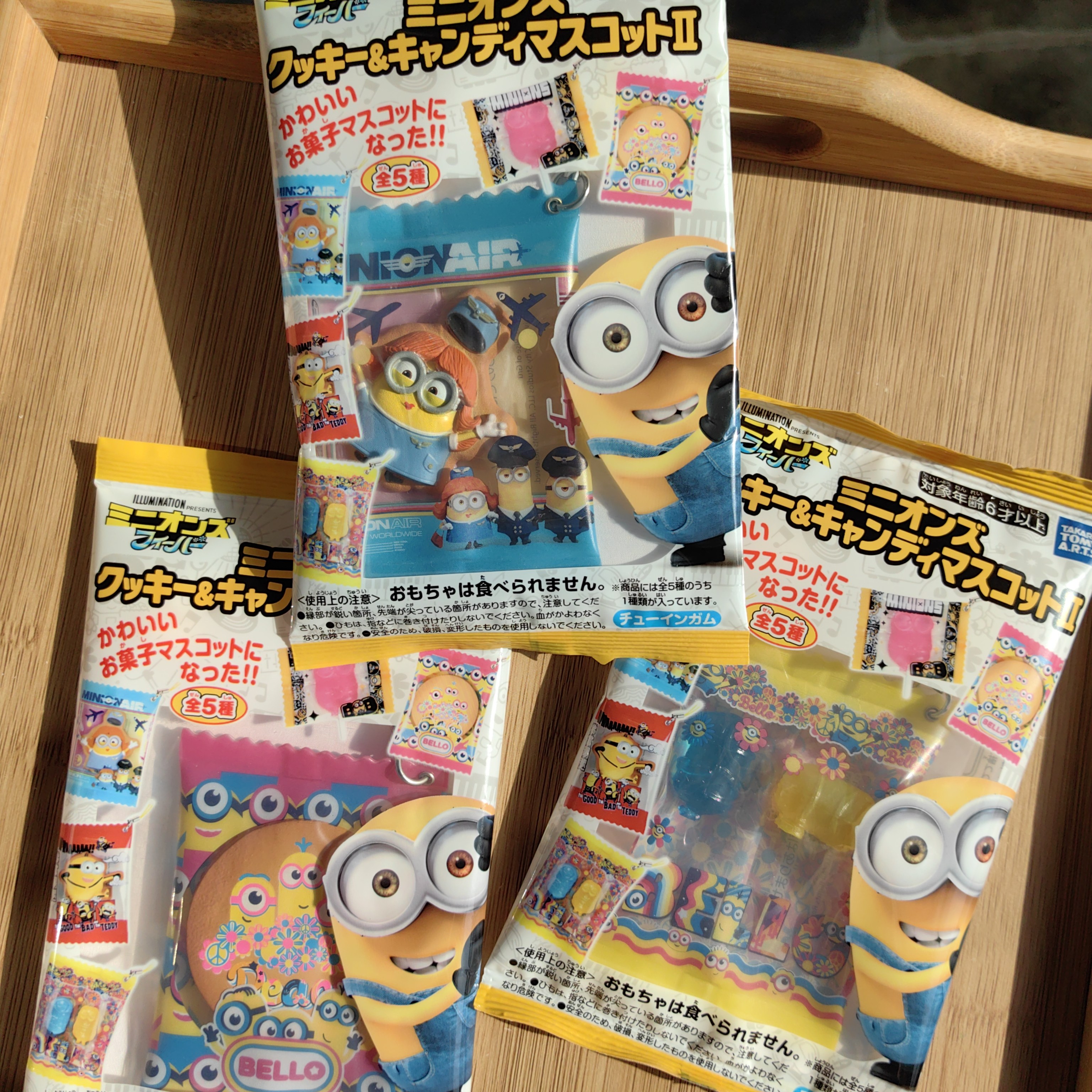 【包邮】【日本正版】小黄人神偷奶爸糖果饼干挂件