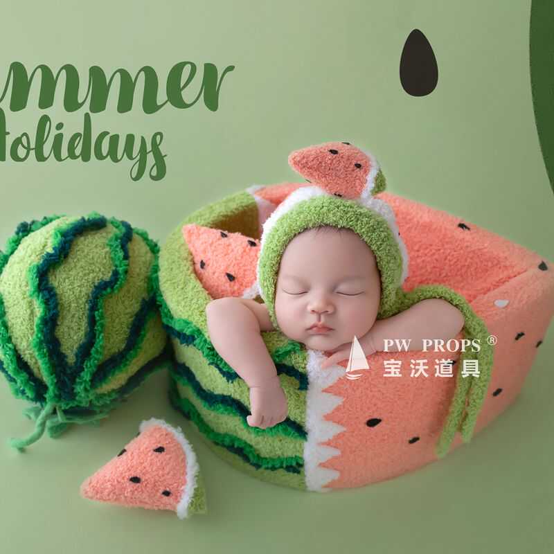 新生的儿满月影楼宝沃道具