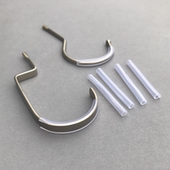 衣架钩子防护套防止衣杆漆面刮擦硅胶防滑套服装 店衣架裤 夹防护条