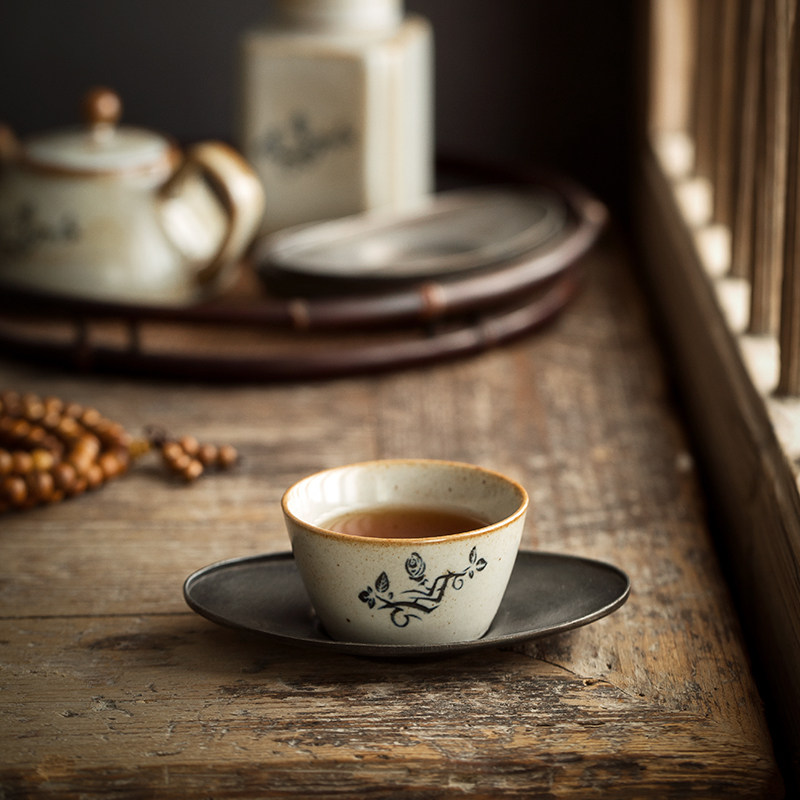 草木灰手绘窑变茶杯陶瓷茶盏功夫小茶杯茶碗主人杯茶具闻香品茗杯,餐饮具,茶杯,淘宝优惠券,粉丝福利购,淘宝优惠卷