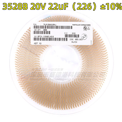 TAJB226K020RNJ3528B22uF20V