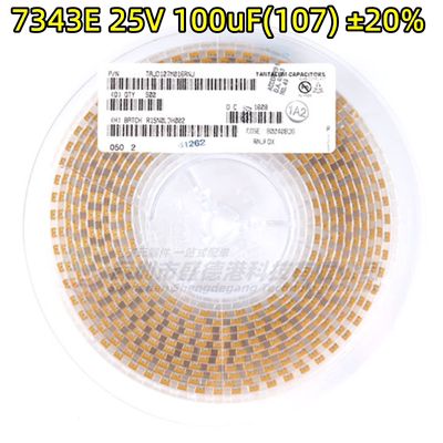 TAJE107M025RNJ7343E25V100UF