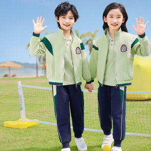 幼儿园园服毕业照春秋款学院运动会一年级儿童校服套装小学生班服