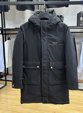 厚实保暖防风御寒90绒高克重羽绒服冬季防泼水工装时尚鸭绒服外套