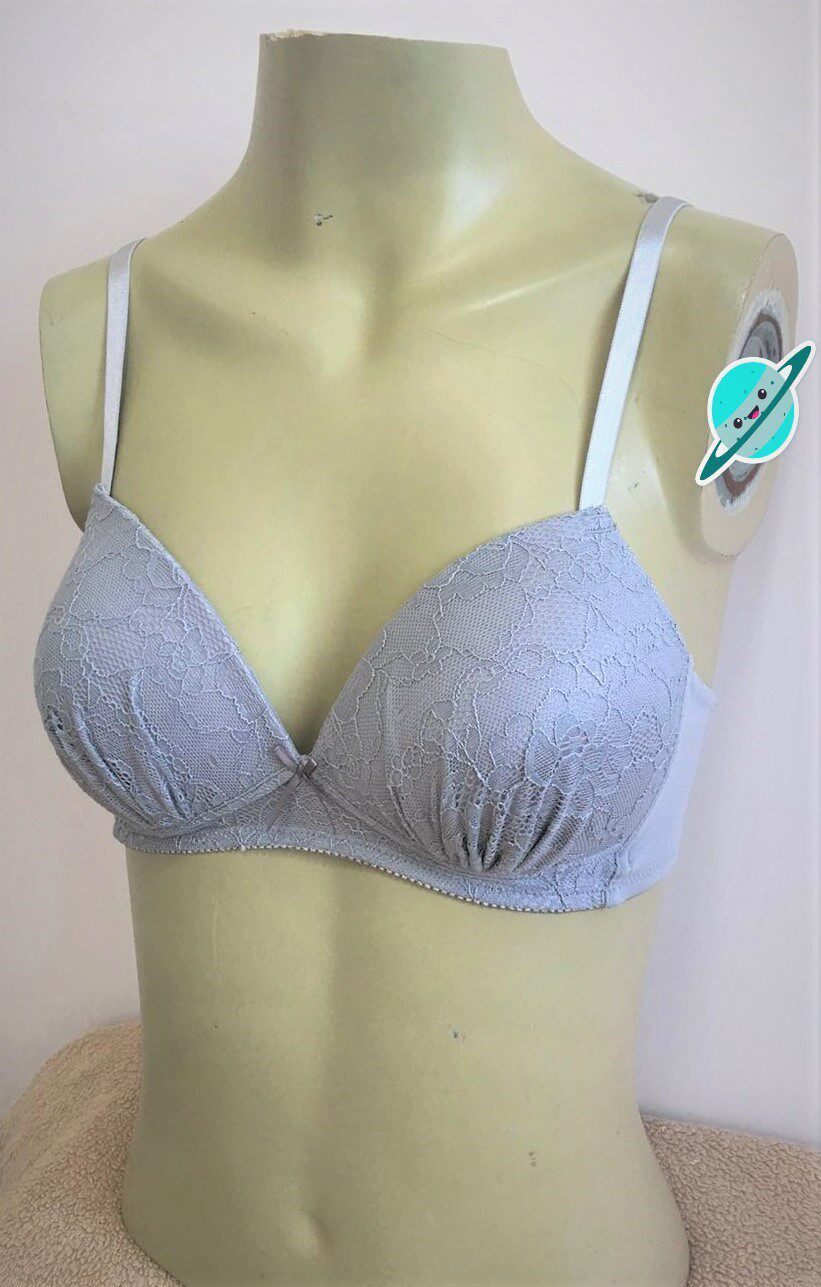 全棉哺乳日单无钢圈文胸
