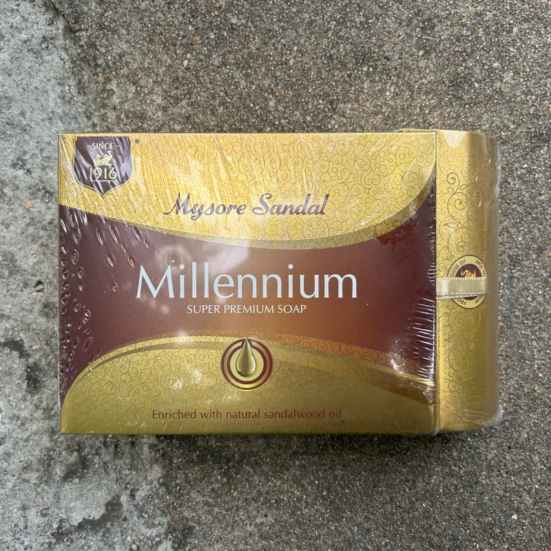 mysore印度迈索尔檀香精油千禧皂 150克 原装正品