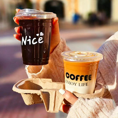 咖啡杯奶茶杯子98口径定制logo