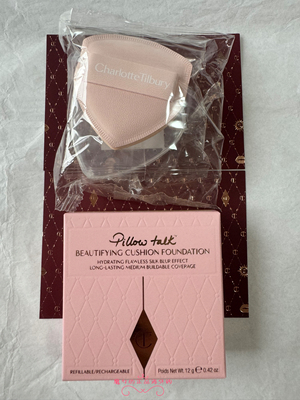 现货国柜版正品 CharlotteTilbury CT新品枕边话微光粉气垫1C/1N