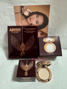 新品0号瓷光白 国柜正品 CT夏洛特蒂铂丽恒雾小金盘蜜粉饼3.4g/8g