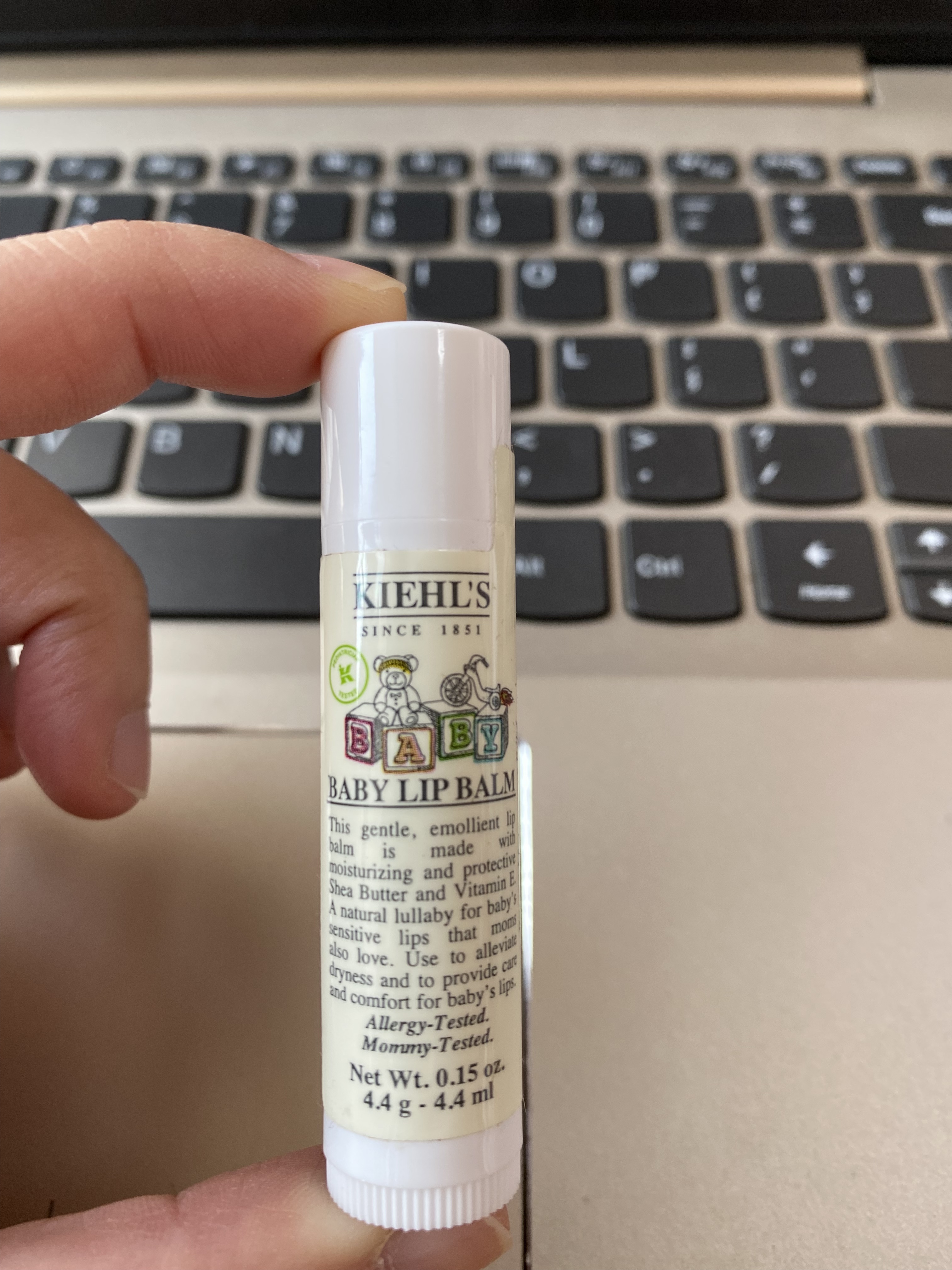 现货包邮 美版正品 Kiehl's/科颜氏儿童婴儿宝宝护润唇膏 无添加