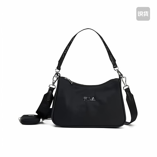FILA/斐乐 可拆卸肩带运动休闲织物单肩包腋下包手提包