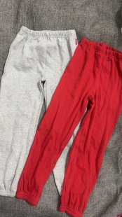 110码 儿童加绒卫裤