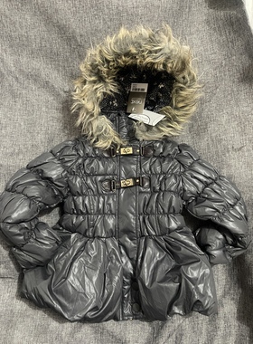 110码微暇女童next原单棉衣