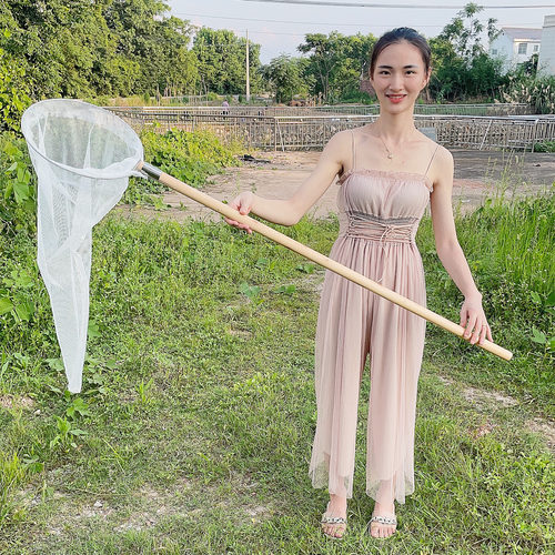 油木柄抄网儿童户外娱