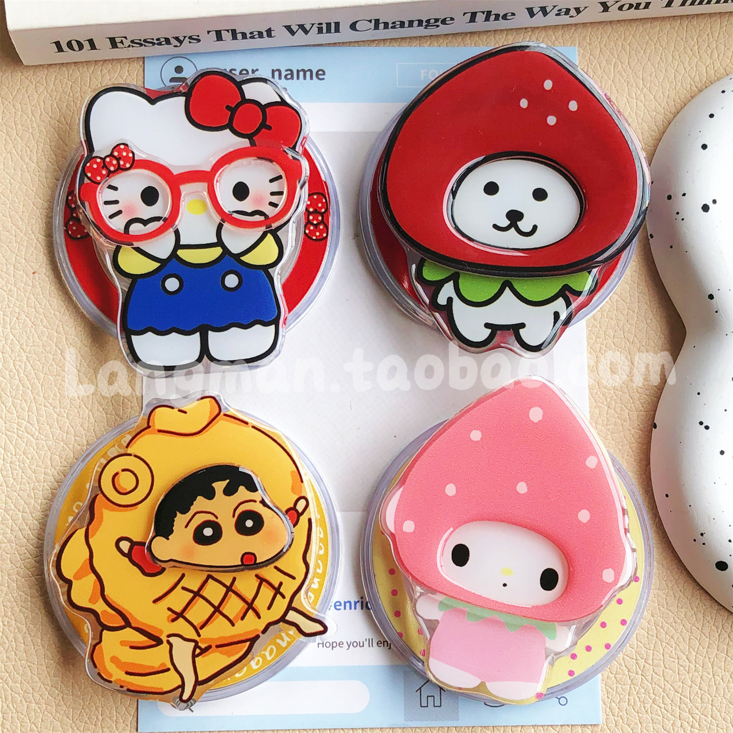 送引磁环kitty猫手机磁吸支架