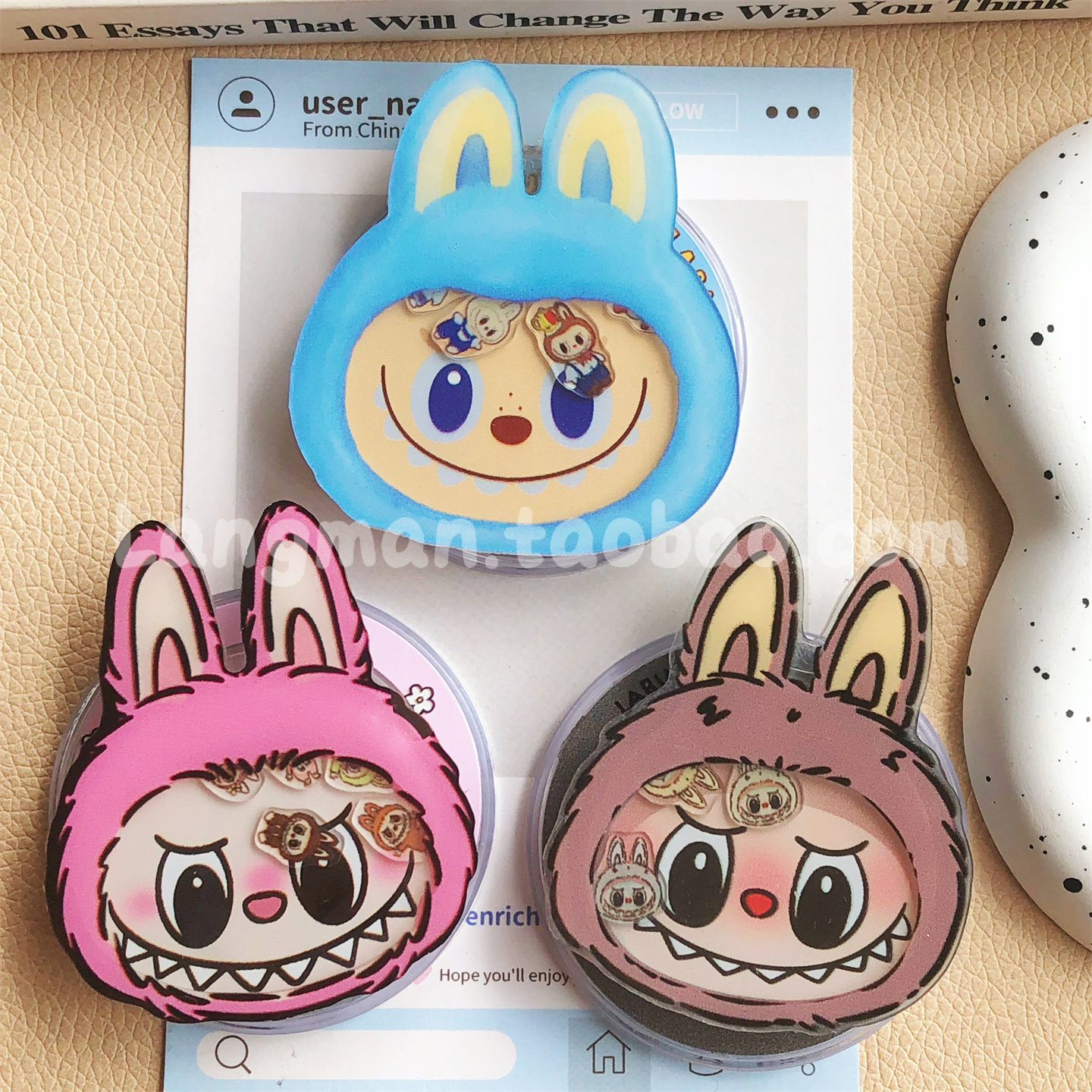 可爱卡通拉布布头像摇摇乐手机