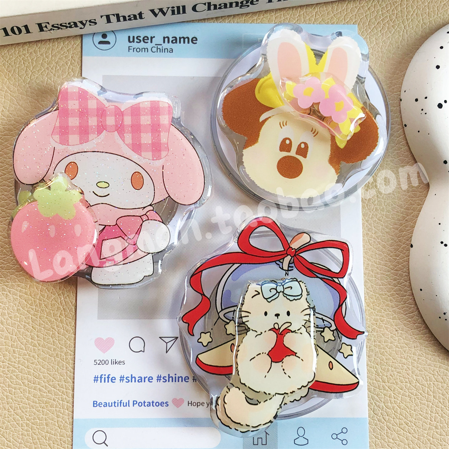 指环扣磁吸式magsafe美乐蒂支架