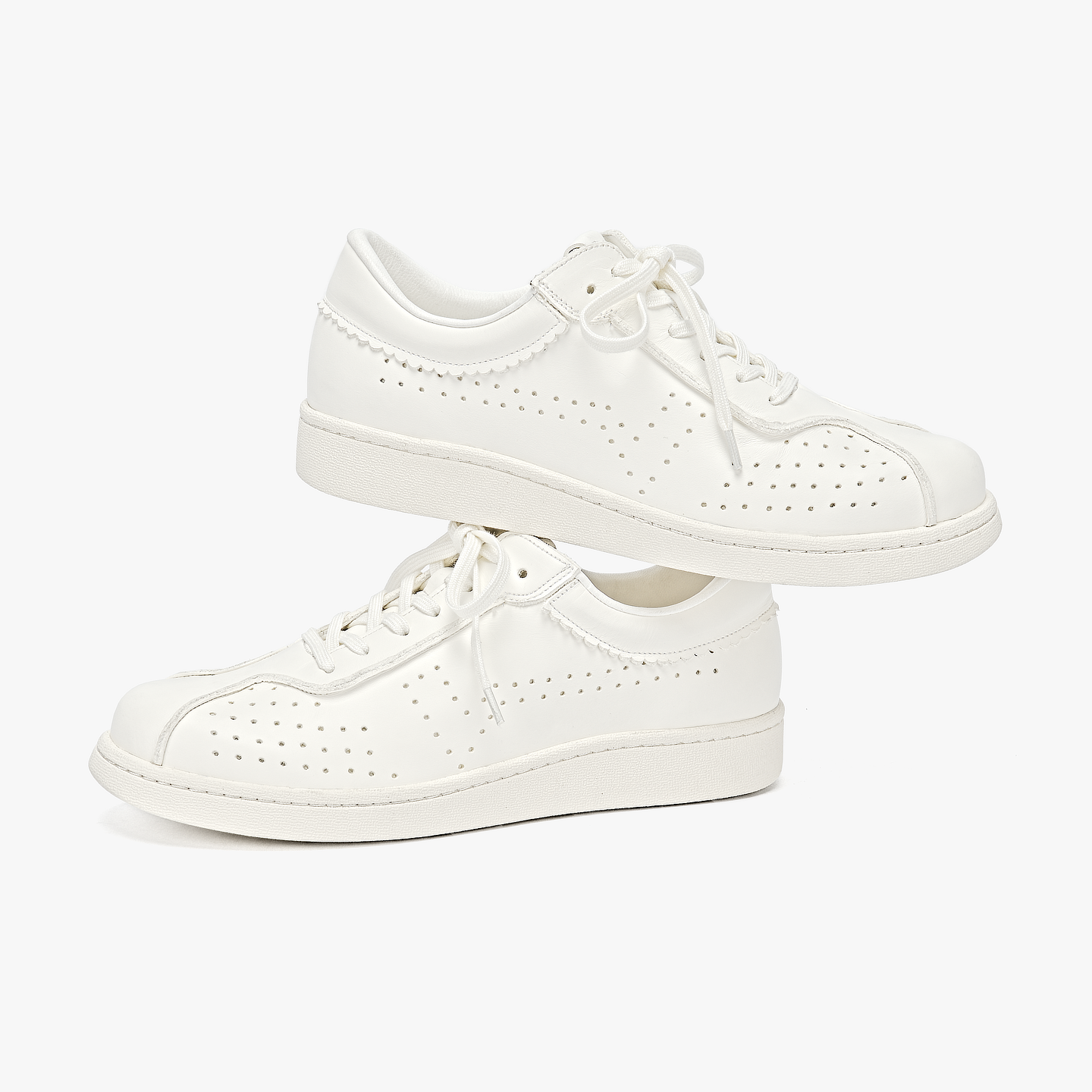 N25薄底低帮软木小白鞋