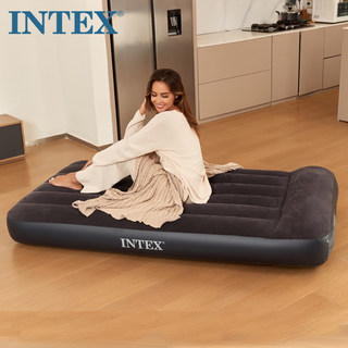 INTEX充气床垫家用双人加厚气垫床单人户外便携折叠帐篷防潮垫