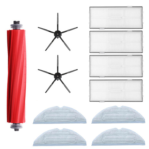 适配小米石头S7 MaxV Plus Ultra扫地机器人配件主刷边刷滤网抹布