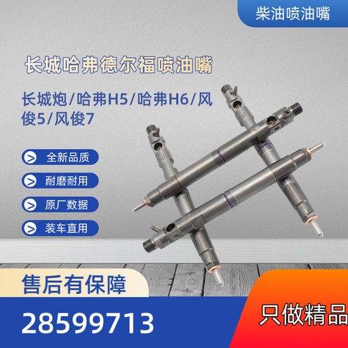 哈弗柴油H5 H6 长城炮风骏7 4D20M喷油器XED95喷油嘴原装
