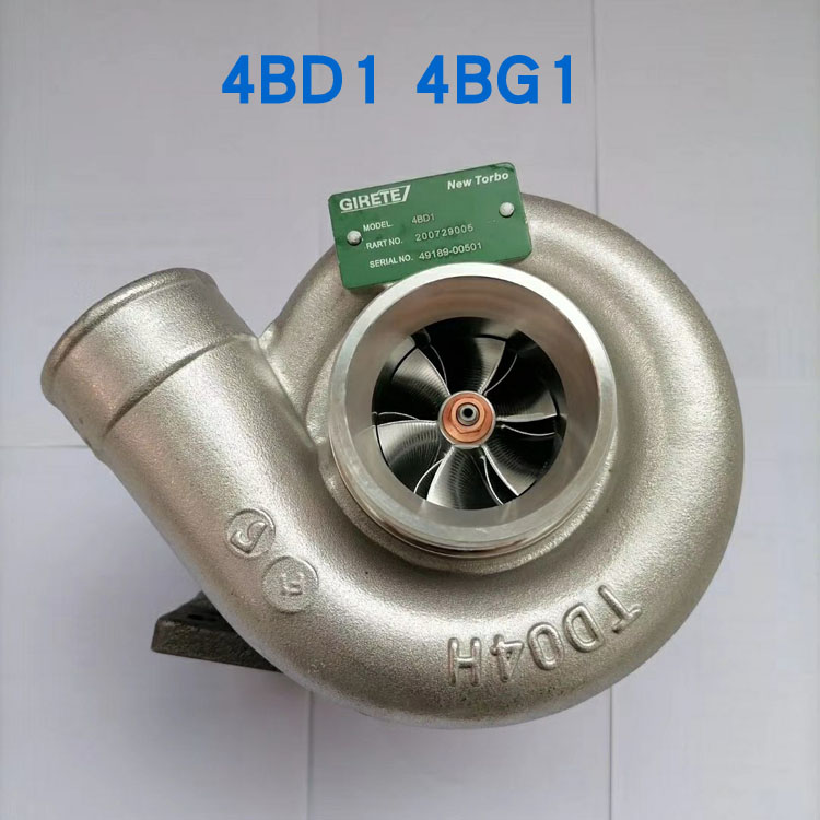 挖掘机住友SH100 SH120日立EX ZAX100 120增压器泵4BD1 4BG1配件