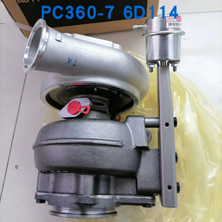 康明斯6D114发动机涡轮增压器泵适配小松PC360-7挖掘机原车配件