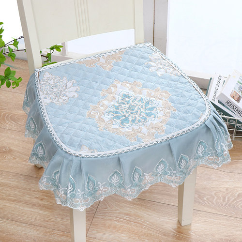 带绑绳四季通用透气椅子坐垫加棉