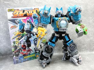 萬代食玩宇宙战队球连者地狱三头犬(里昂斯) 沒超級百獸王蓋特