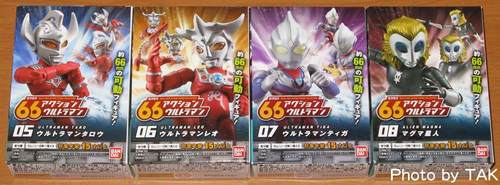 奥特曼66 66mm Action 食玩 沒ultra act 假面騎士裝掌動