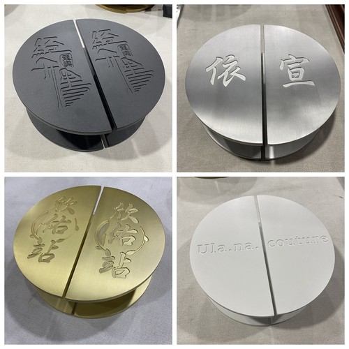 玻璃门把手简约半圆拉手古铜