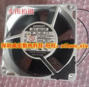 A4A R87F A6A15HP 12CM 220V 原装 12038散热风扇200V OMRON欧姆龙