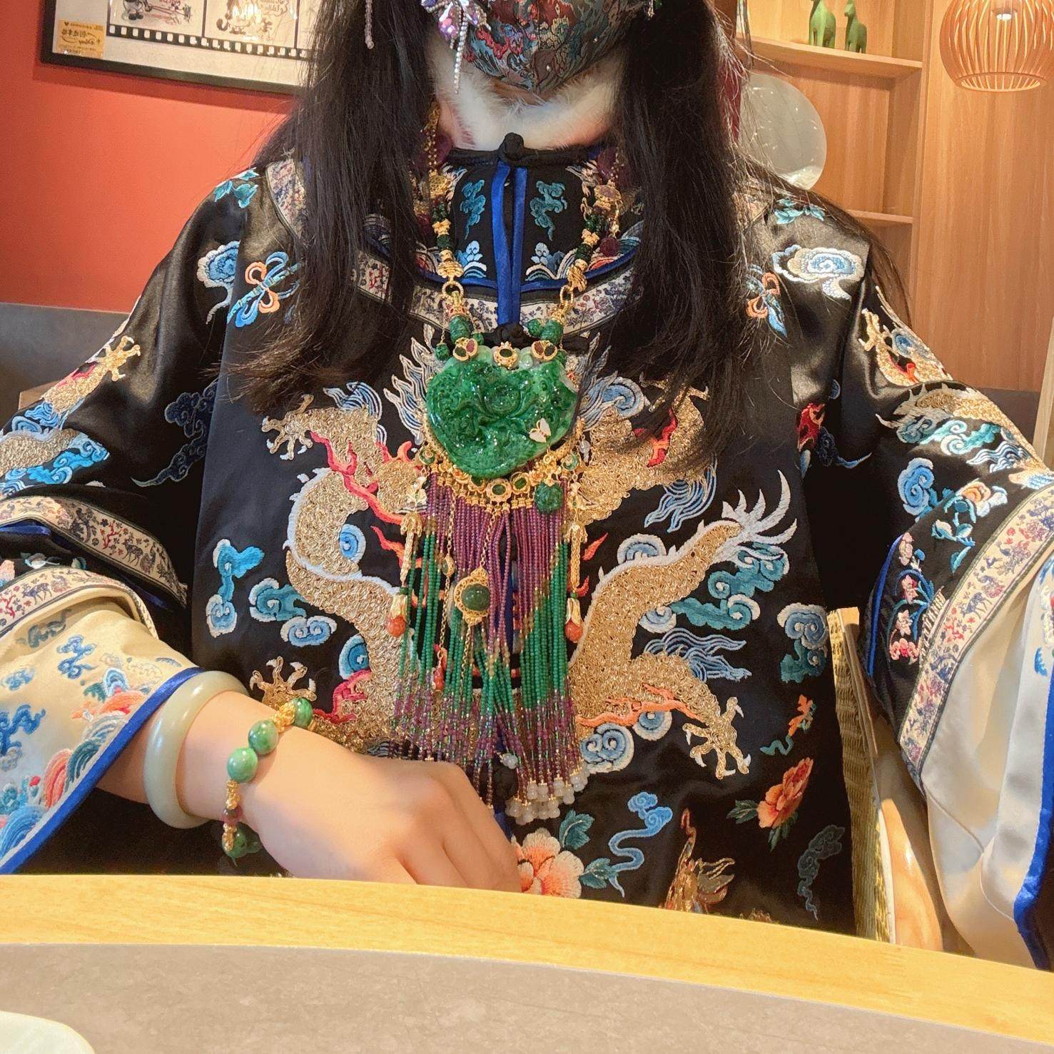 直播间专属链接（1800-）重工刺绣清汉服女上衣直播间选款