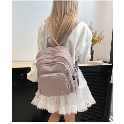 新款时尚双肩包休闲百搭通勤包