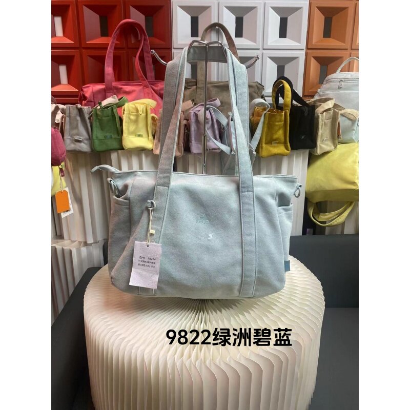 博卜新款摩登布丁牛奶绒大托特女款单肩斜挎包时尚高品质上班通勤