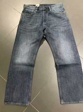 G-STAR专柜正品男蓝做旧潮百搭休闲3D剪裁直筒牛水洗牛仔裤23691