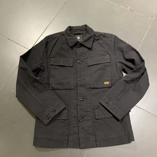 G-STAR翻领春秋标准灯芯绒夹克