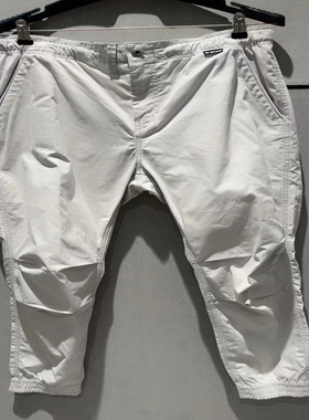 G-STAR专柜正品男潮流3D剪裁直筒微紧浅色纯色工装裤帆布裤D21973