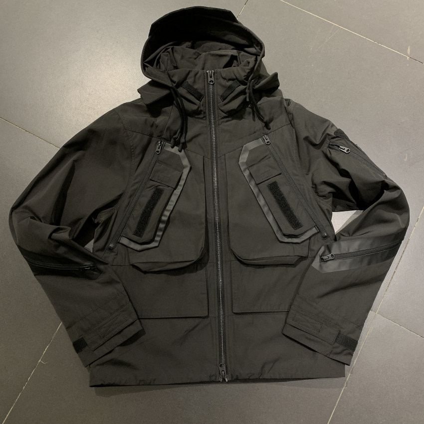 G-STAR专柜正品男质感工装型男潮流连帽复古狂野夹克外套D25450