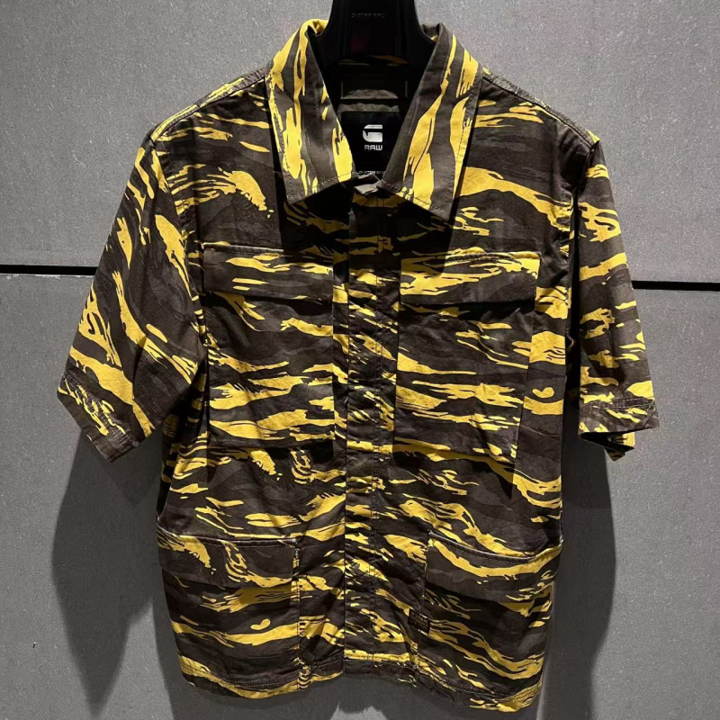 G-STAR专柜正品男潮流修身衬衫