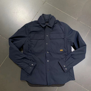 G-STAR专柜正品 潮流型男骷髅狗质感棉服棉衣薄棉外套 D24278双色