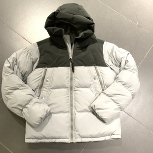 G-STAR专柜正品潮流型男有型质感浅灰连帽棉服棉衣棉外套 D23645