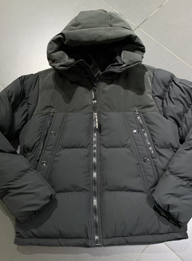 G-STAR专柜正品潮流型男有型质感保暖连帽棉服棉衣棉外套 D23645