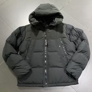 G-STAR专柜正品潮流型男有型质感保暖连帽棉服棉衣棉外套 D23645