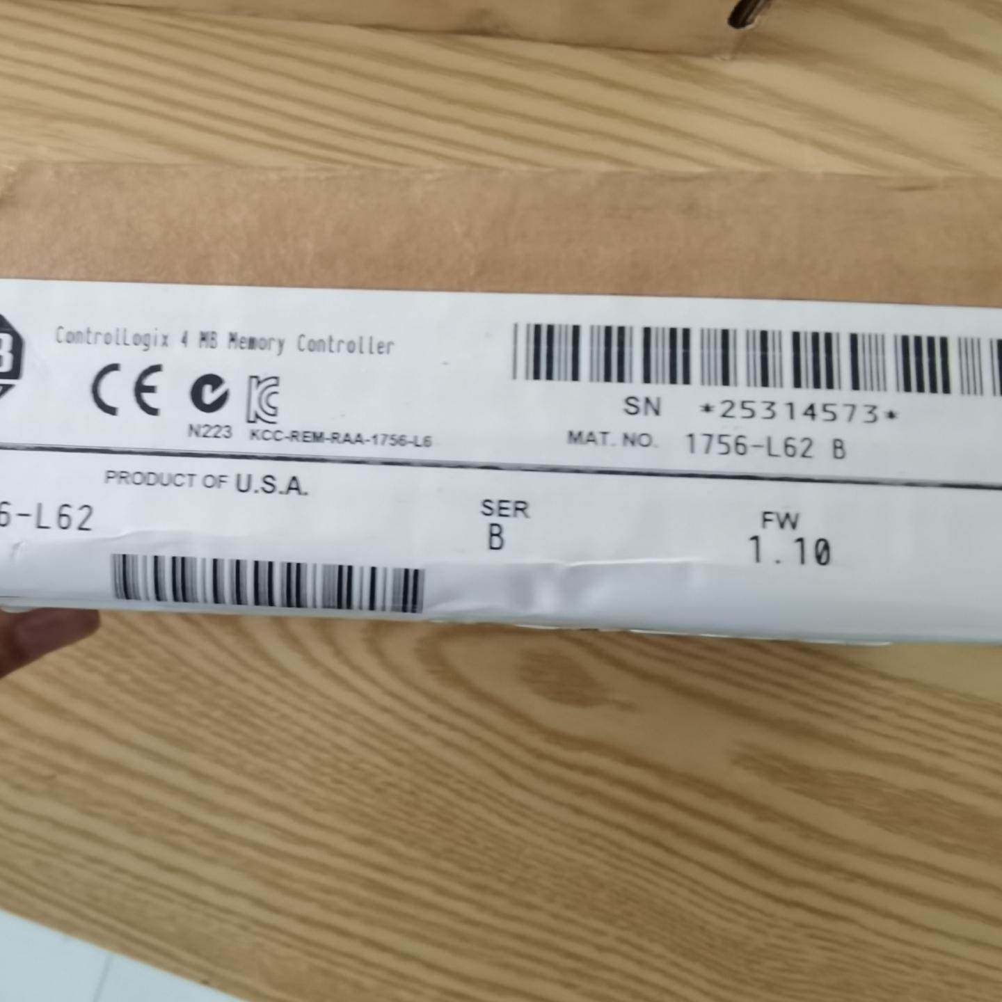 AB罗克韦尔ControlLogix 4 MB Me