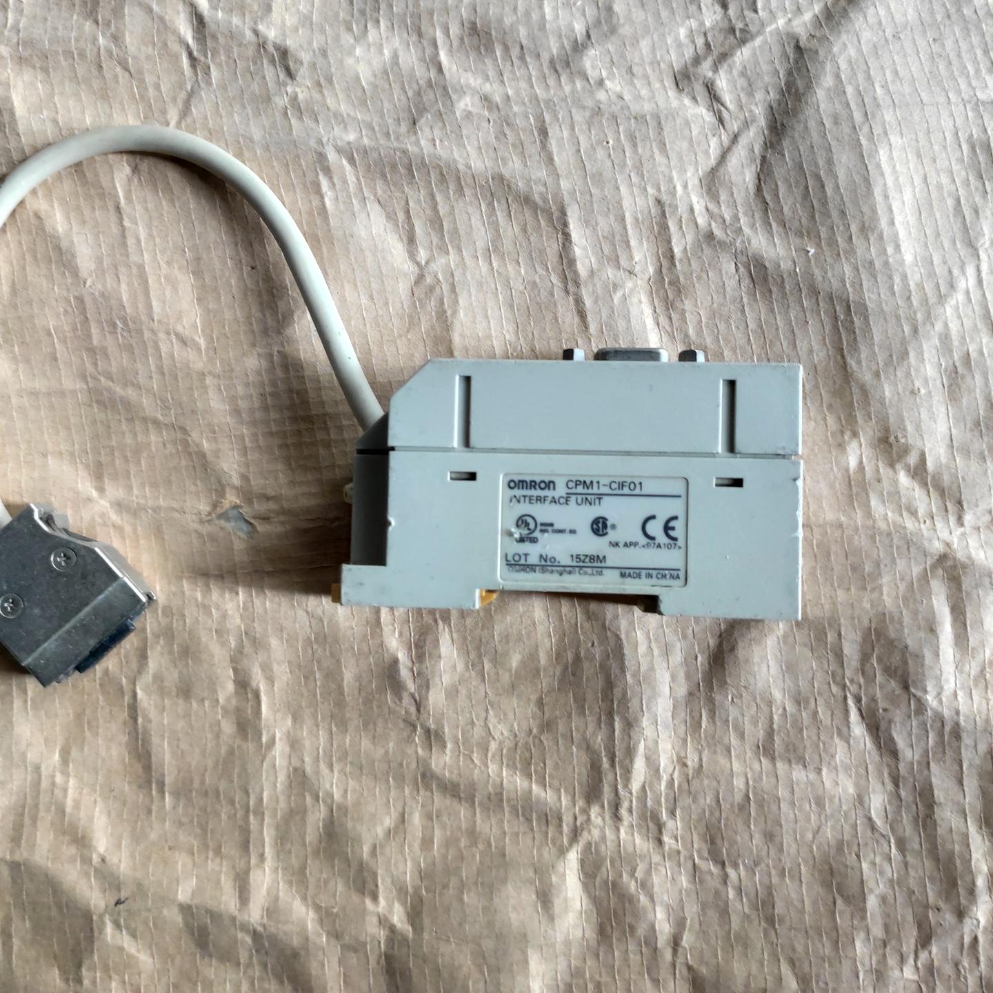 PLC通讯模块  CPM1-CIF01  成色如图