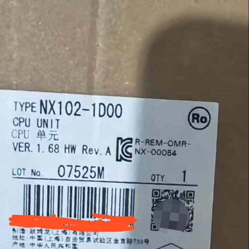 龙NX102-1D00 CPU单元  PLC 原