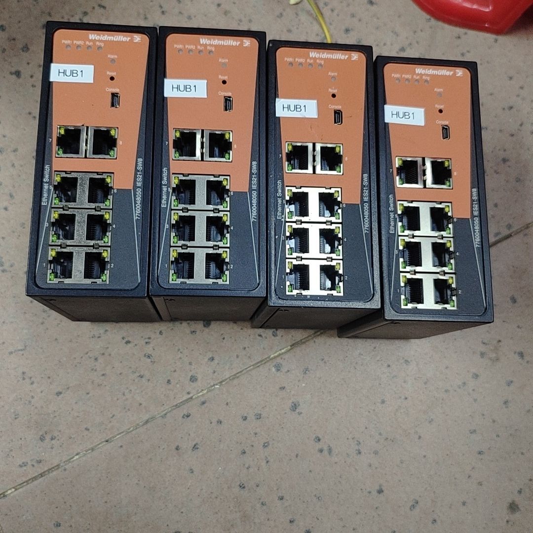 网络交换机IES21-SW8 还剩1台魏德米勒管理型8口交换