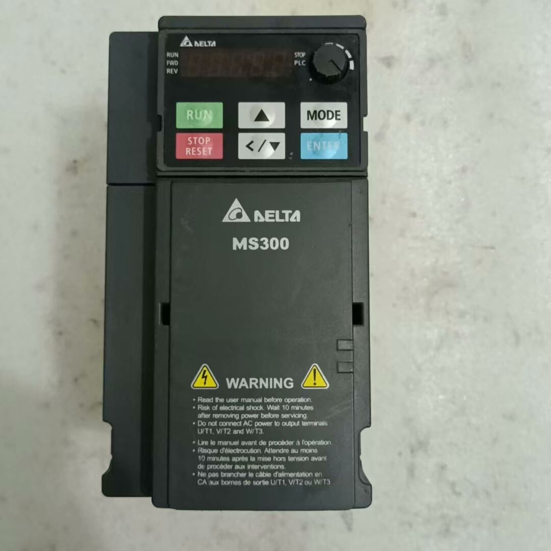 台达变频器 型号VFD9A0MS43ANSAA 成色好 功能