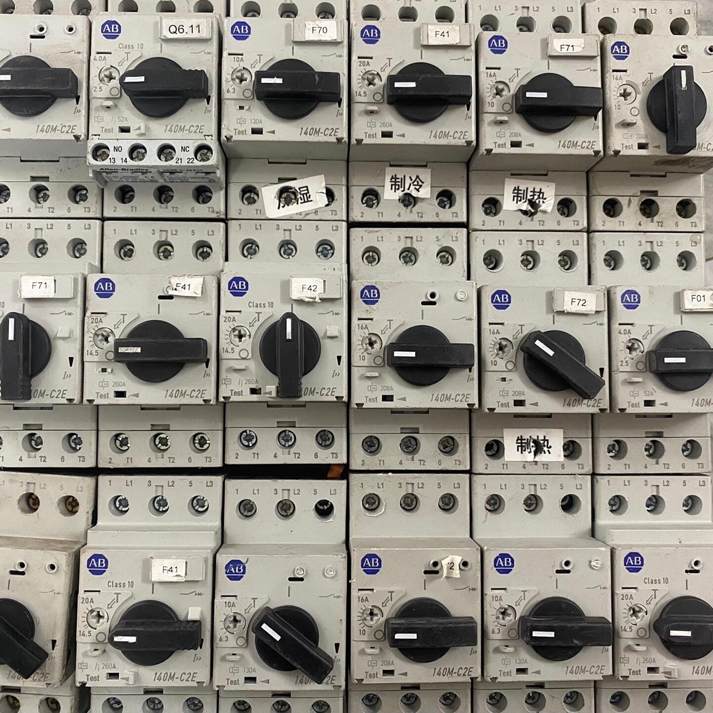 瑞士AB罗克韦尔马达保护器140M-C2E 拆机